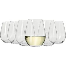 Maxwell & Williams Wine Glass Set White 400ml Set of 6
