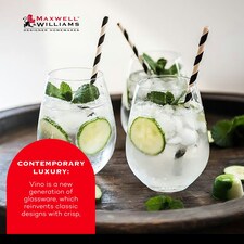 Maxwell & Williams Wine Glass Set White 400ml Set of 6 thumbnail 7