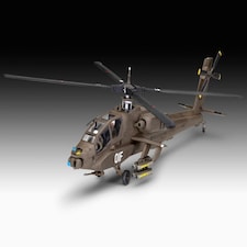 Revell US Boeing AH-64A Apache Model Set (1:144 Scale)
