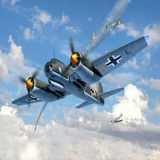 Revell German Junkers Ju88 A-1 Battle of Britain Model Set (1:72)