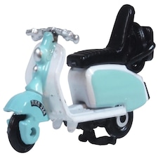 Oxford Diecast Scooter Blue/White
