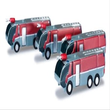 Herpa Wings Airport Fire Engine Set 4pcs (1:500)