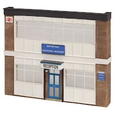 Graham Farish Scenecraft Low Relief Office Block (Pre-Built)