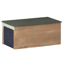 Graham Farish Scenecraft Flat Roof Garage (Pre-Built)