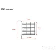 Graham Farish Scenecraft 6ft Garden Fencing 10pcs (Pre-Built) thumbnail 3