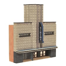 Graham Farish Scenecraft Low Relief Cinema (Pre-Built)