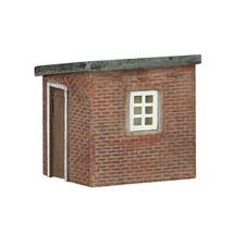 Graham Farish Scenecraft Brick Lineside Hut (Pre-Built)