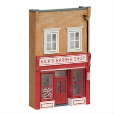 Graham Farish Scenecraft Low Relief Nick's Barbers (Pre-Built)