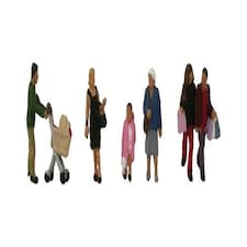 Graham Farish Shoppers (6) Figure Set