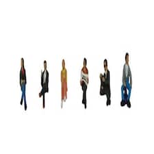 Graham Farish Sitting Station Passengers (6) Figure Set