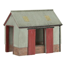 Graham Farish Scenecraft Corrugated Goods Shed (Pre-Built)