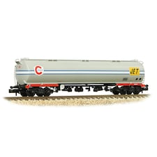 Graham Farish 102t TEA Bogie Tank Wagon Conoco/Jet Grey 104 Weathered