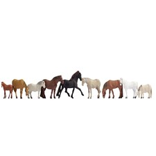 Gaugemaster TT120 Horses (9) Figure Set thumbnail 2