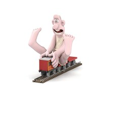 Corgi Wallace & Gromit The Wrong Trousers Wallace & Wagon thumbnail 2
