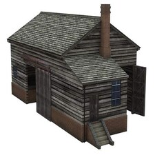 Bachmann Scenecraft Wooden Goods Shed (Pre-Built)