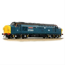 Bachmann Class 37 069 'Thornaby TMD' BR Blue White Stripe