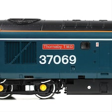 Bachmann Class 37 069 'Thornaby TMD' BR Blue White Stripe thumbnail 4