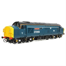 Bachmann Class 37 069 'Thornaby TMD' BR Blue White Stripe thumbnail 5