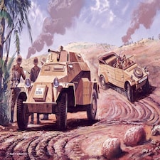 Airfix Vintage Classics German Reconnaisance Set (1:76 Scale)