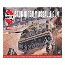 Airfix Vintage Classics German Stug III 75mm Assault Gun (1:76)