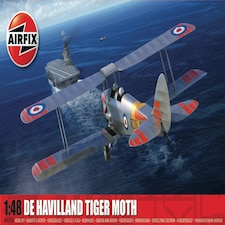 Airfix British De Havilland Tiger Moth (1:48 Scale)
