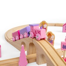 Bigjigs Rail Wooden Fairy Figure Of Eight Train Set - 35 Pieces thumbnail 2