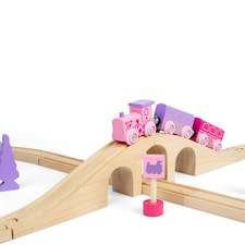 Bigjigs Rail Wooden Fairy Figure Of Eight Train Set - 35 Pieces thumbnail 4