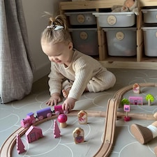 Bigjigs Rail Wooden Fairy Figure Of Eight Train Set - 35 Pieces thumbnail 5