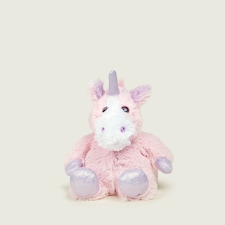 Warmies Junior Plush Sparkly Pink Unicorn MEDIUM thumbnail 2
