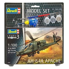 Revell US AH-64A Apache Model Set (1:100 Scale)
