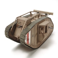 Tamiya British WWI MkIV Male Tank w/Motor (1:35 Scale)