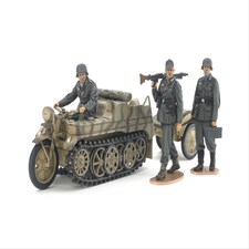 Tamiya German Sd.Kfz.2 Kettenkraftrad MId-Production (1:35 Scale) thumbnail 2