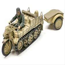 Tamiya German Sd.Kfz.2 Kettenkraftrad MId-Production (1:35 Scale) thumbnail 3