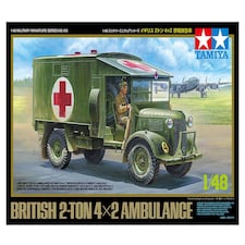 Tamiya British 2t 4x2 Ambulance (1:48 Scale)
