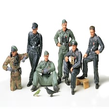 Tamiya German Tank Crew at Rest (1:35 Scale)