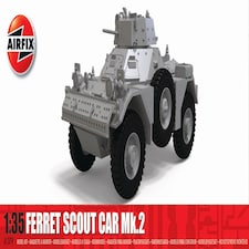 Airfix British Ferret Scout Car Mk.2 (1:35 Scale)