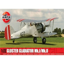 Airfix British Gloster Gladiator Mk.I/Mk.II (1:72 Scale)