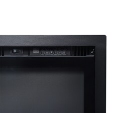 Living and Home 50 Inch Electric Fireplace - Recessed/Wall-Mounted/Freestanding with Remote Control,1500W thumbnail 4