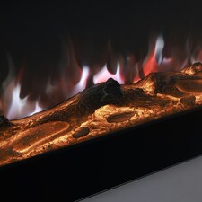 Living and Home 50 Inch Modern Electric Fireplace - Wall Mounted/Freestanding, with Remote Control, 1800W thumbnail 4