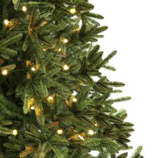 Charles Bentley Luxury 7ft Pre-Lit Faux Nordic Spruce Hinged Christmas Tree thumbnail 4