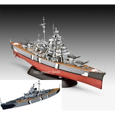 Revell The Legendary Bismark Gift Set (1:700/1:1200)