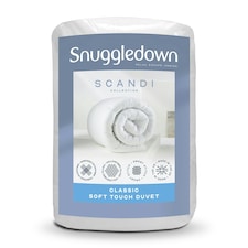 Snuggledown Scandinavian Hollowfibre Duvet, 4.5 Tog, Double