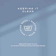 Snuggledown Scandinavian Hollowfibre Duvet, 4.5 Tog, Double thumbnail 5