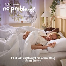 Slumberdown Cool Summer Nights Duvet, 7.5 Tog, King thumbnail 3