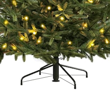 Charles Bentley Luxury 8ft Pre-Lit Faux Nordic Spruce Hinged Christmas Tree thumbnail 2