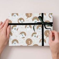 The Snowman Christmas 4 Sheets & 4 Tags Gift Wrap thumbnail 4