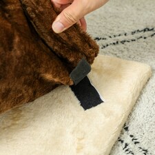 PawHut Cat Tree with Scratching Post Bed Tunnel Toy Ball, 47cm, Dark Brown thumbnail 6