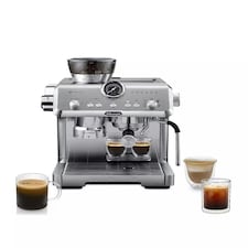 Delonghi La Specialista Opera Bean to Cup Manual Coffee Machine, Silver