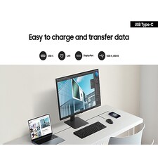 Samsung ViewFinity S6 LS27D600UAUXXU 27" IPS Quad HD USB-C Height adjustable Monitor thumbnail 7