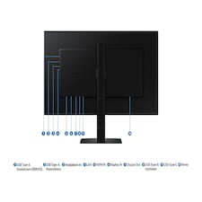 Samsung ViewFinity S6 LS27D600UAUXXU 27" IPS Quad HD USB-C Height adjustable Monitor thumbnail 9